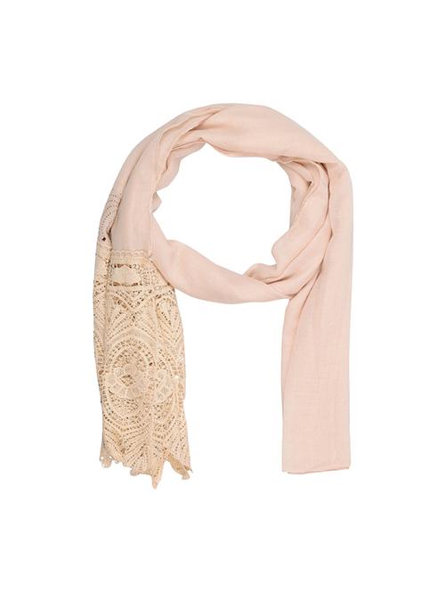 white cotton stole - 14763173 - Very Small Image - 1
