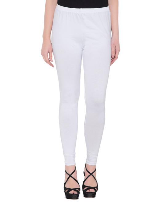 white cotton leggings - 14763306 - Very Small Image - 1
