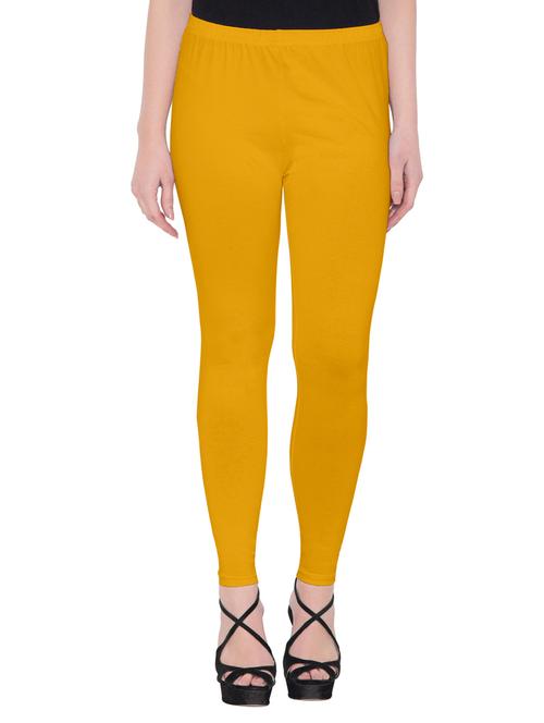 yellow cotton leggings - 14763315 - Very Small Image - 1