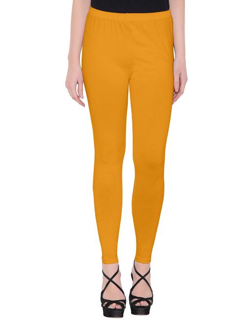 yellow cotton leggings - 14763327 - Very Small Image - 1
