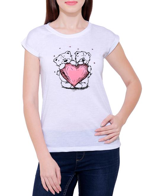 white cotton tee - 14763636 - Very Small Image - 1