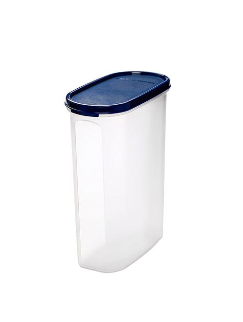 oval plastic container set, set of 4, 2.5 litres, blue - 14764079 - Very Small Image - 1