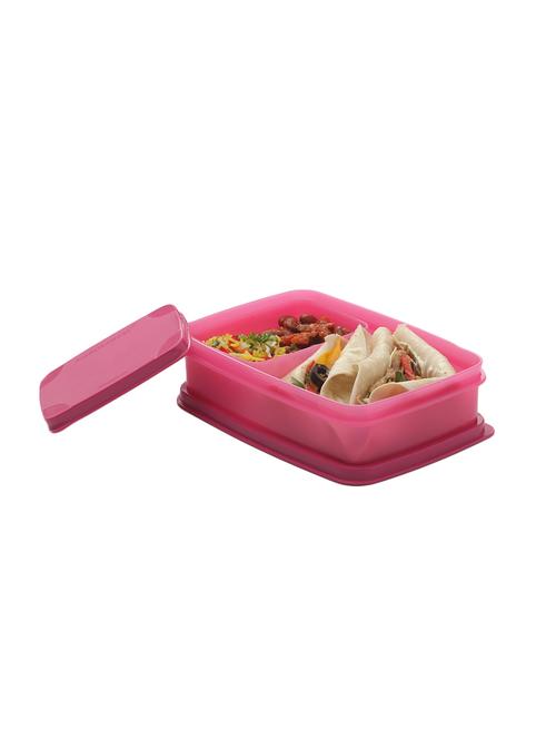 compact small lunch box, pink - 14764278 - Very Small Image - 1