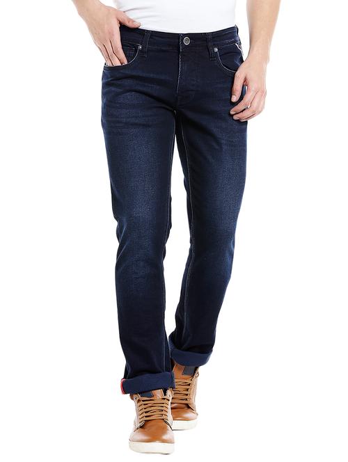 blue denim light washed jeans - 14764665 - Very Small Image - 1