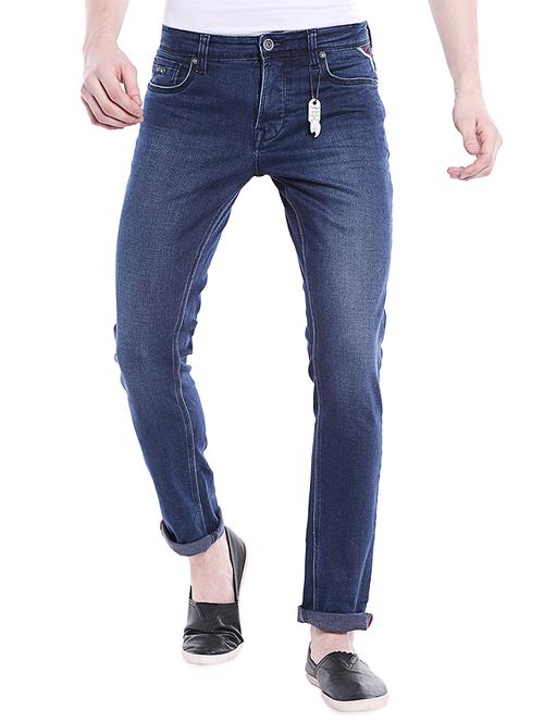 blue denim washed jeans - 14764705 - Very Small Image - 1