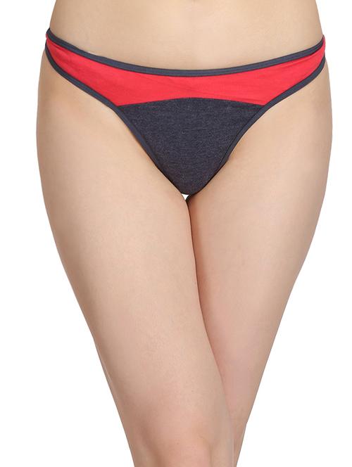 multicolored thongs panty - 14765904 - Very Small Image - 1