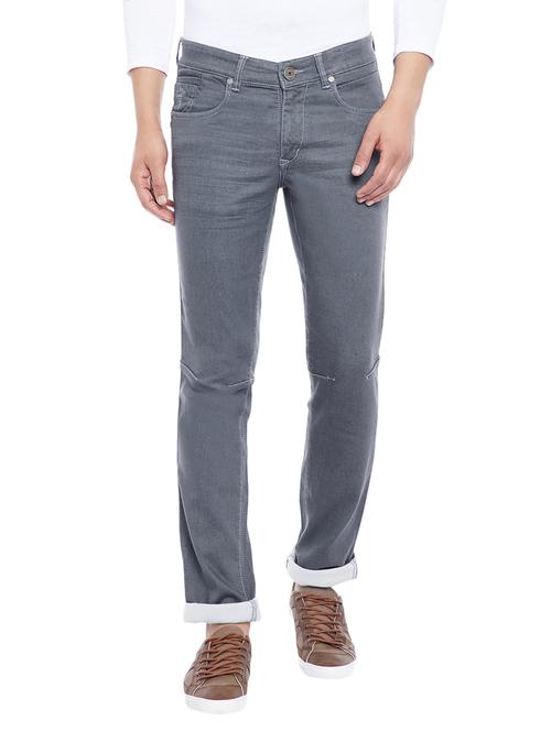 grey denim plain jeans - 14769654 - Very Small Image - 1