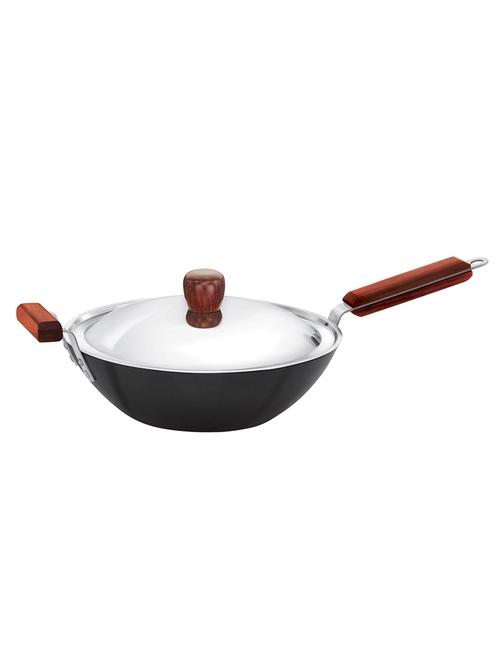 stir-fry wok 3 l with stainless steel lid - 14769884 - Very Small Image - 1