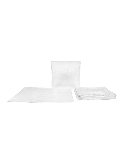 square shapped set of 7 self designed glass plates - 14770234 - Very Small Image - 1