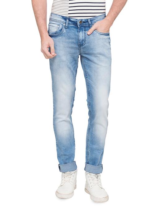 light blue denim washed jeans - 14770359 - Very Small Image - 1