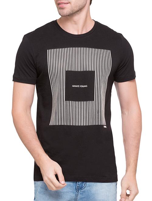 monochrome cotton t-shirt - 14770484 - Very Small Image - 1
