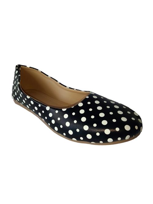 black faux leather ballerina - 14770697 - Very Small Image - 1