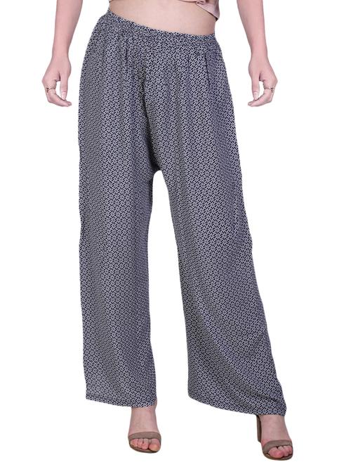 multi colored printed palazzo - 14773610 - Very Small Image - 1