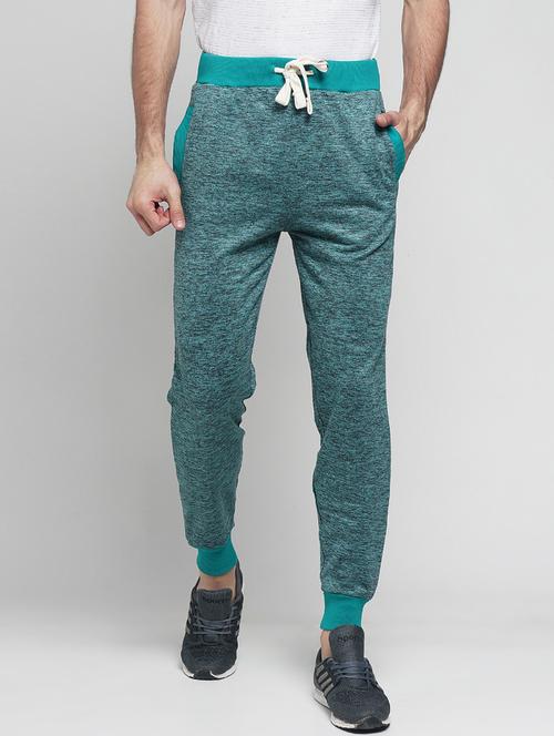 green cotton joggers - 14773680 - Very Small Image - 1
