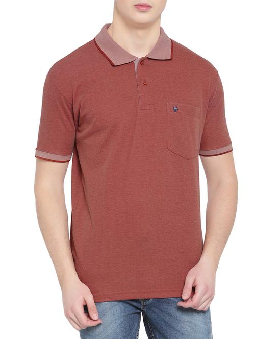 red cotton pocket tee - 14774164 - Very Small Image - 1