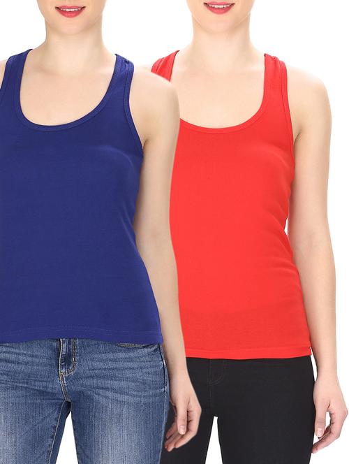 set of 2 multi colored tank tee - 14774683 - Very Small Image - 1