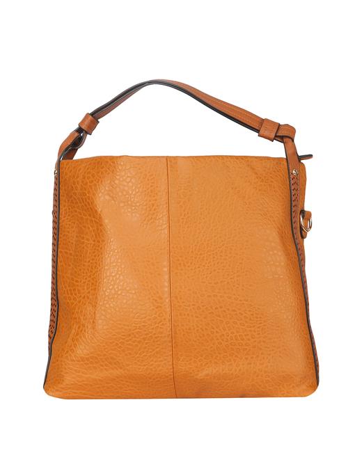 brown leatherette regular handbag - 14777182 - Very Small Image - 1