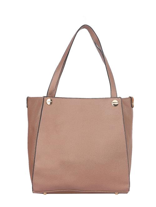 pink leatherette regular handbag - 14777192 - Very Small Image - 1