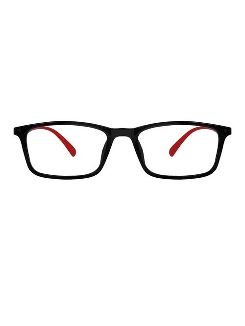 zyaden red rectangle spectacle frame fra-455 - 14777868 - Very Small Image - 1