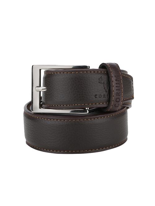 brown leather belt - 14780960 - Very Small Image - 1