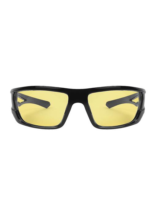 zyaden yellow wrap around sunglasses ( nv-61 ) - 14782104 - Very Small Image - 1