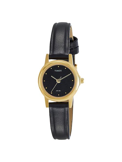 timex black dial watch for women - tw000cs09 - 14784780 - Very Small Image - 1