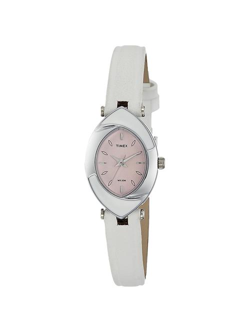 timex pink dial watch for women - tw0tl9205 - 14784795 - Very Small Image - 1