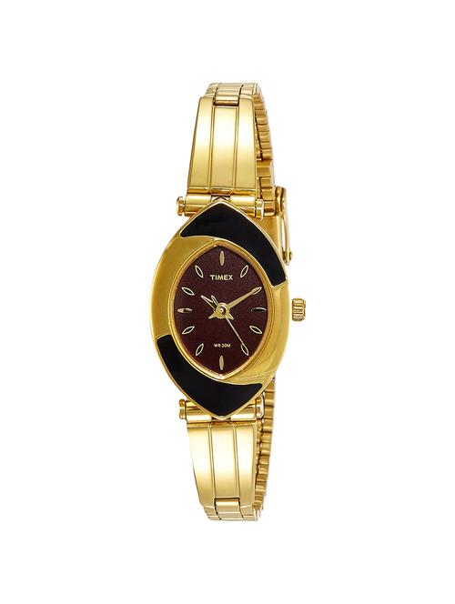 timex brown dial watch for women - tw0tl9201 - 14784815 - Very Small Image - 1