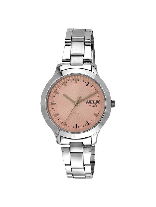 timex helix pink dial watch for women - tw022hl05 - 14784824 - Very Small Image - 1