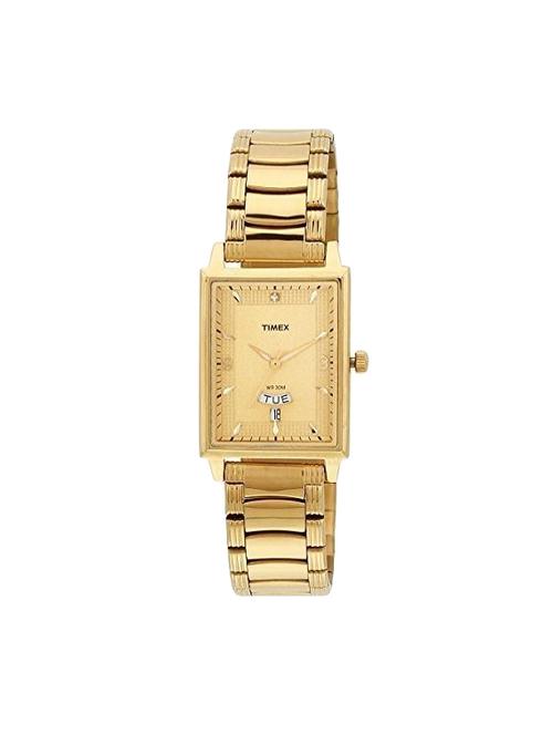 timex gold dial watch for women - tw00h605h - 14784831 - Very Small Image - 1