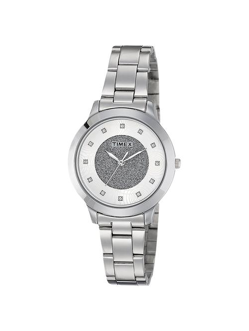 timex silver dial watch for women - tw000t611 - 14784847 - Very Small Image - 1