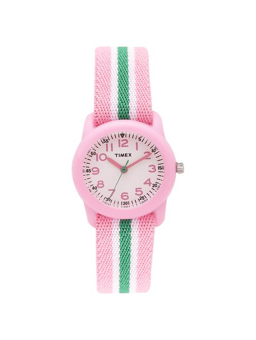 timex pink dial watch for kids - twesk0108 - 14784973 - Very Small Image - 1