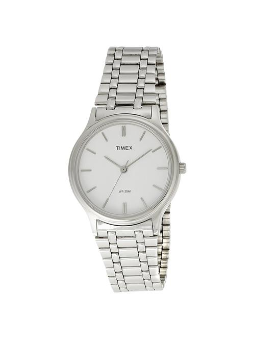 timex white dial watch for men - p100 - 14784997 - Very Small Image - 1