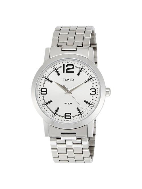 timex white dial watch for men - ti000t11200 - 14785035 - Very Small Image - 1