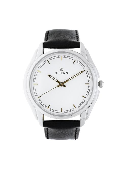 titan white dial watch for men - 1578sl06 - 14785086 - Very Small Image - 1