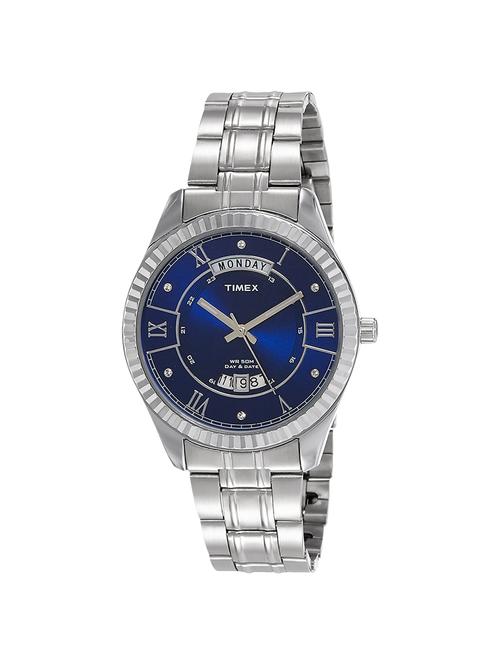 timex blue dial watch for men - tw0tg6201 - 14785117 - Very Small Image - 1