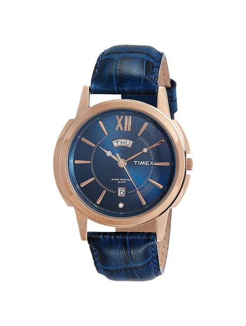 timex blue dial watch for men - tw000u310 - 14785130 - Very Small Image - 1