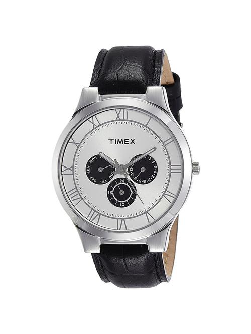 timex silver dial watch for men - tw000k111 - 14785153 - Very Small Image - 1