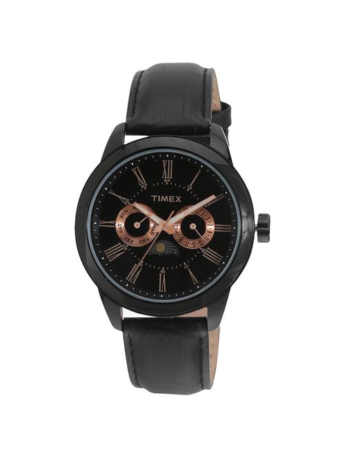 timex black dial watch for men - tw000z120 - 14785171 - Very Small Image - 1