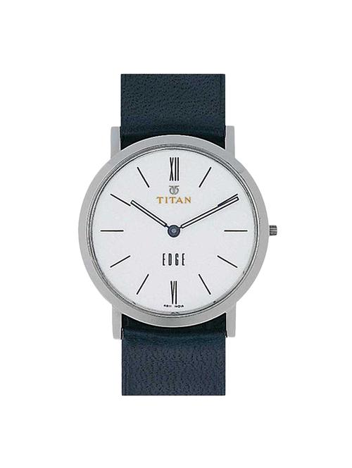 titan white dial watch for men - 679sl01 - 14785212 - Very Small Image - 1