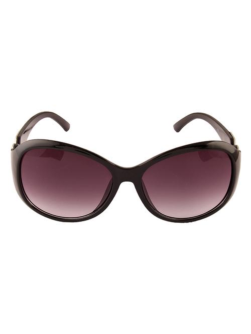 oval black sunglasses for women - 14785382 - Very Small Image - 1