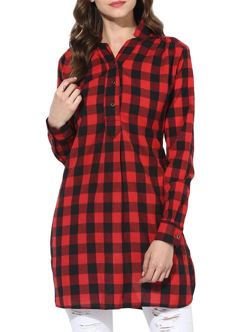 red checkered tunic - 14788889 - Very Small Image - 1