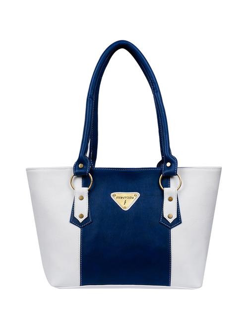 white leatherette regular handbag - 14788993 - Very Small Image - 1
