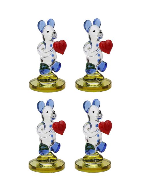 somil valentine romantic lovely sweet heart buddy (set of 4) - 14789618 - Very Small Image - 1