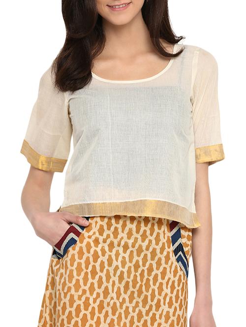prathaa kerala cotton top - 14794666 - Very Small Image - 1