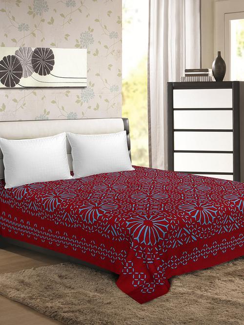 multicut work cotton double bedsheet - 14798326 - Very Small Image - 1