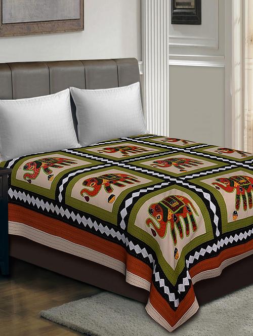 patch work cotton double bedsheet - 14798410 - Very Small Image - 1