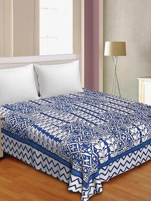 saavra multicolor cotton double bed dohar - 14798474 - Very Small Image - 1