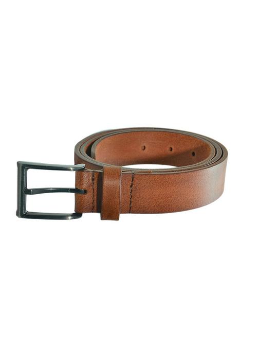 brick leather belt - 14799850 - Very Small Image - 1
