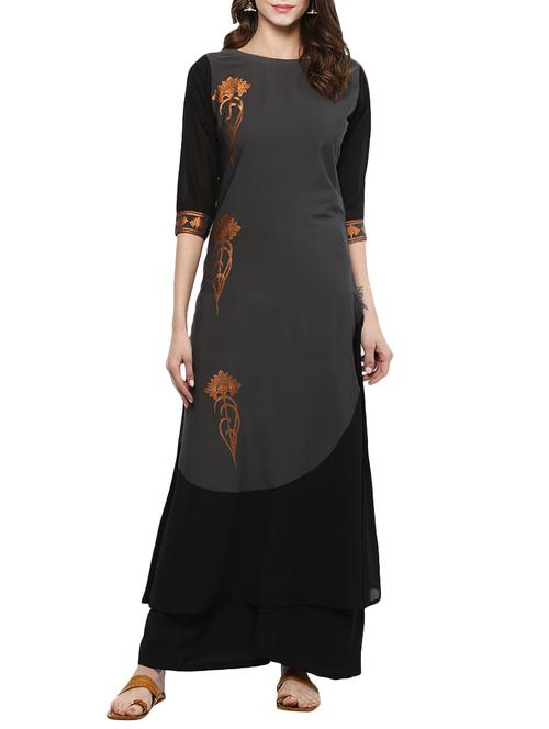 women's straight kurta - 14800805 - Very Small Image - 1
